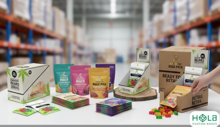 custom gummy packaging